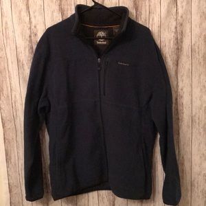 Navy Timberland Fleece Jacket